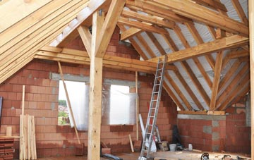 White Stone attic trusses