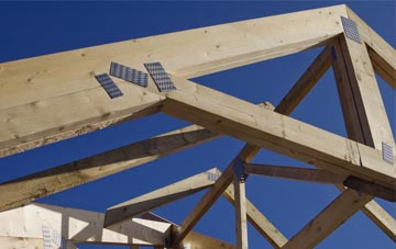 White Stone roof trusses for new builds and additions